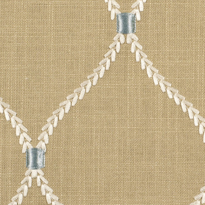 Mineral Classical Rayon Embroidered Linen Detail