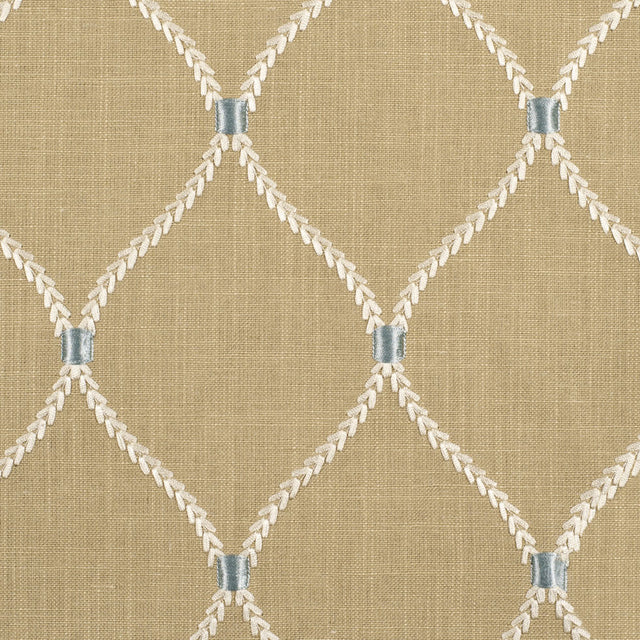 Mineral Classical Rayon Embroidered Linen