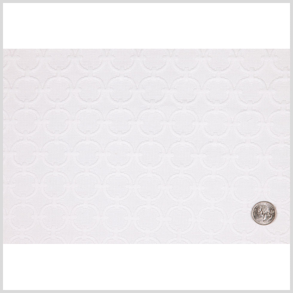 Sail Geometric Embroidered Cotton-Poly Woven Full
