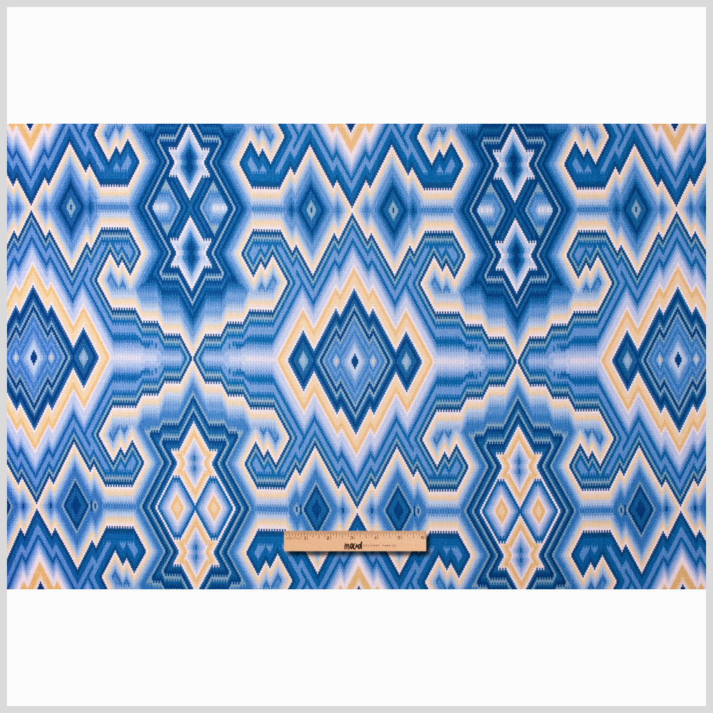 Blue Bell Ikat Canvas Full