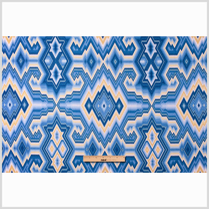 Blue Bell Ikat Canvas Full