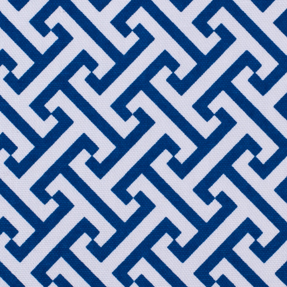 Bluebonnet Geometric Canvas Detail