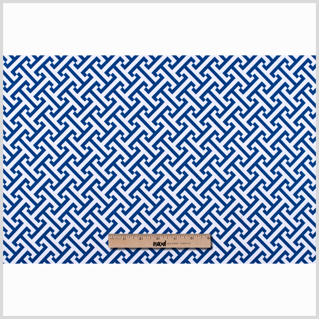 Bluebonnet Geometric Canvas Full