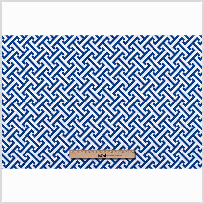 Bluebonnet Geometric Canvas Full