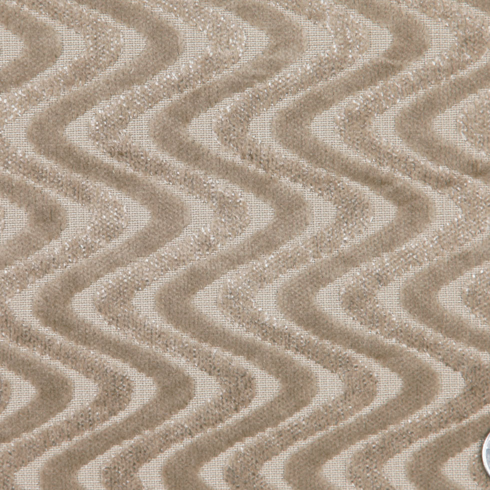 Camel Zig Zag Velvet Detail