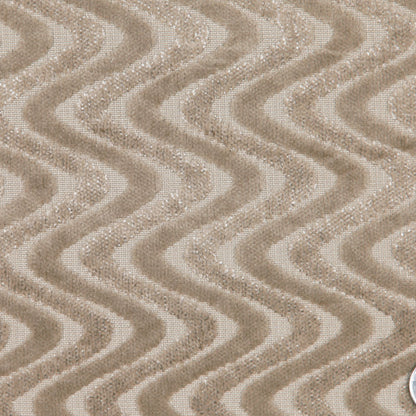 Camel Zig Zag Velvet Detail