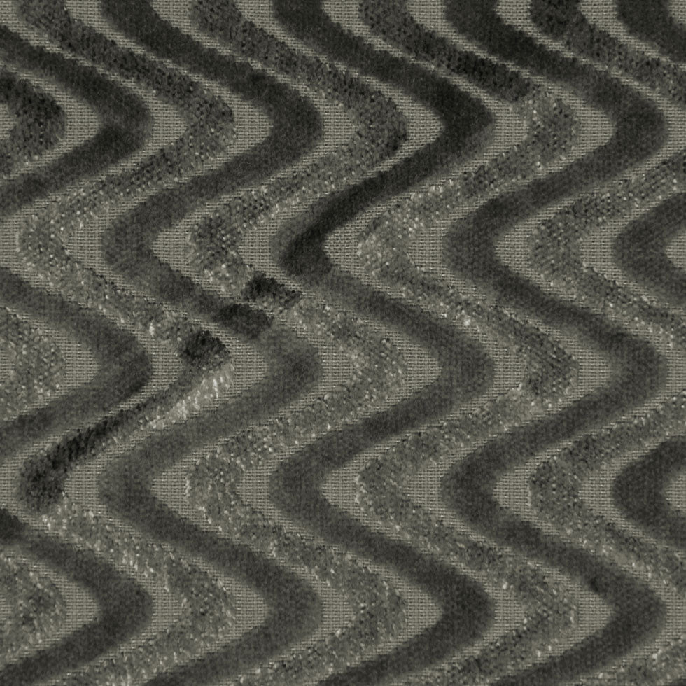 Olive Zig Zag Velvet Detail