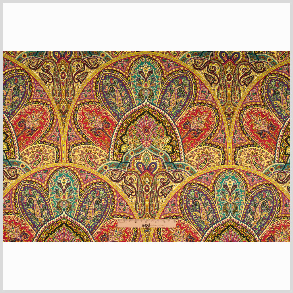 Tourmaline Paisley Twill Full