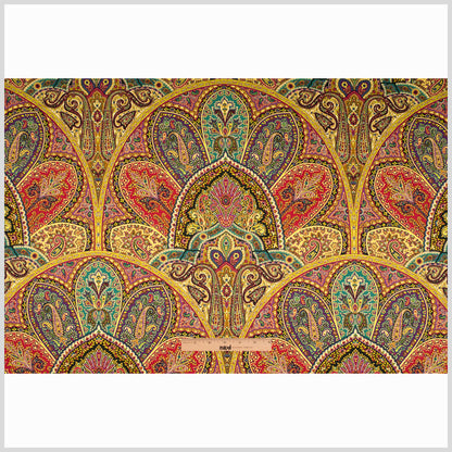Tourmaline Paisley Twill Full