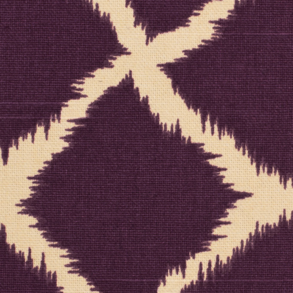 Amethyst Geometric Canvas Detail