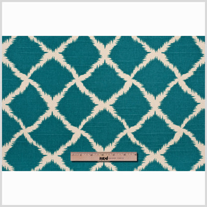 Peacock Geometric Canvas Full
