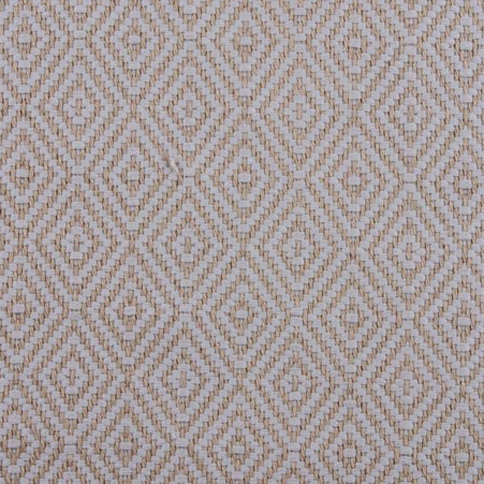 Beige Diamond Woven Detail