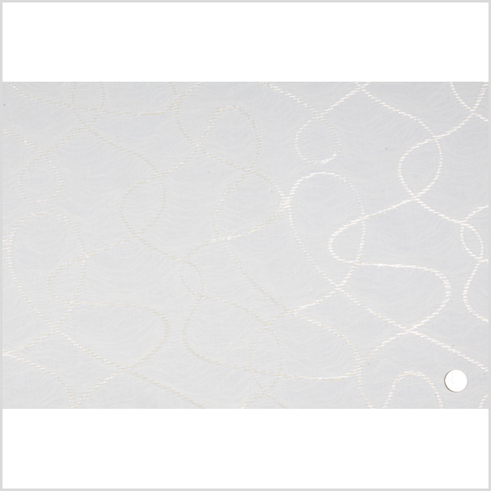 Celadon/Natural Swirls Woven Full