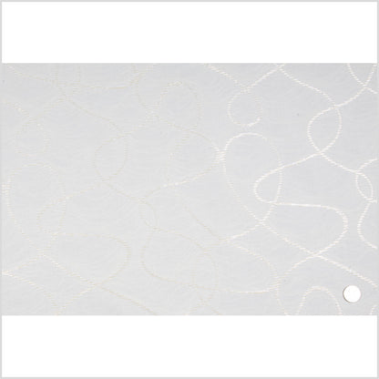 Celadon/Natural Swirls Woven Full