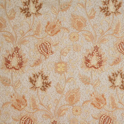 Beige/Gold Floral Brocade