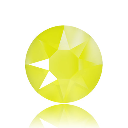 Crystal Electric Yellow Hotfix Swarovski Rhinestones Full