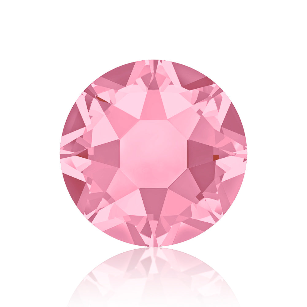 Light Rose Hotfix Swarovski Rhinestones Full