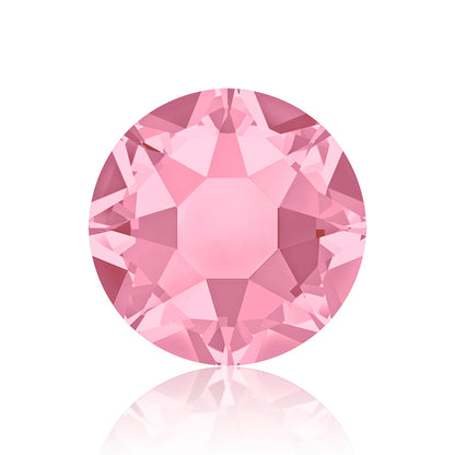 Light Rose Hotfix Swarovski Rhinestones Full