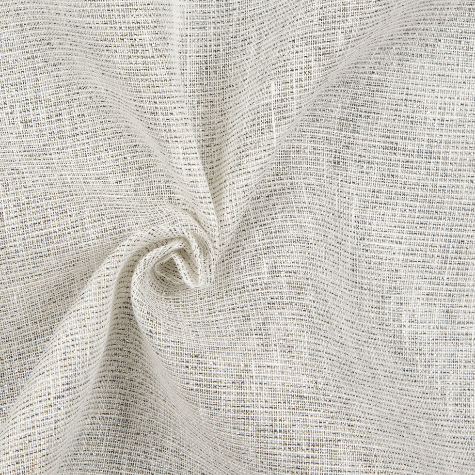 Natural/Silver Solid Linen Detail
