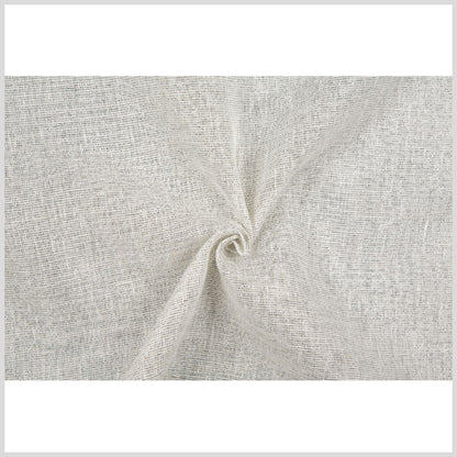 Natural/Silver Solid Linen Full
