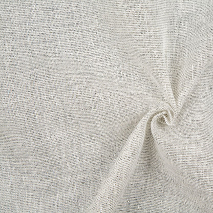 Natural/Silver Solid Linen