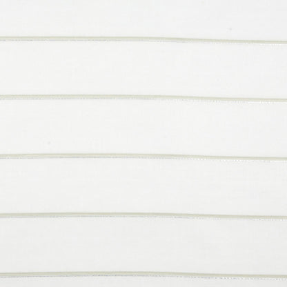 Duck Egg/Silver Stripes Sheer Detail