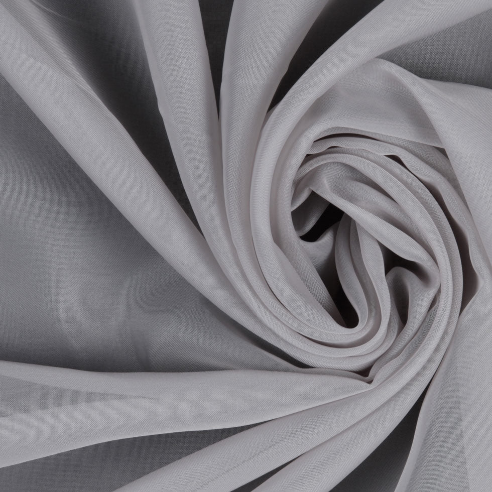Silver Sheer Voile Detail