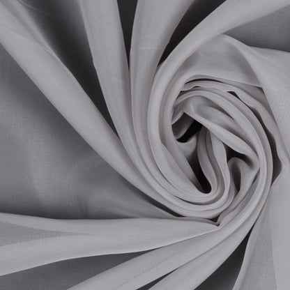 Silver Sheer Voile Detail