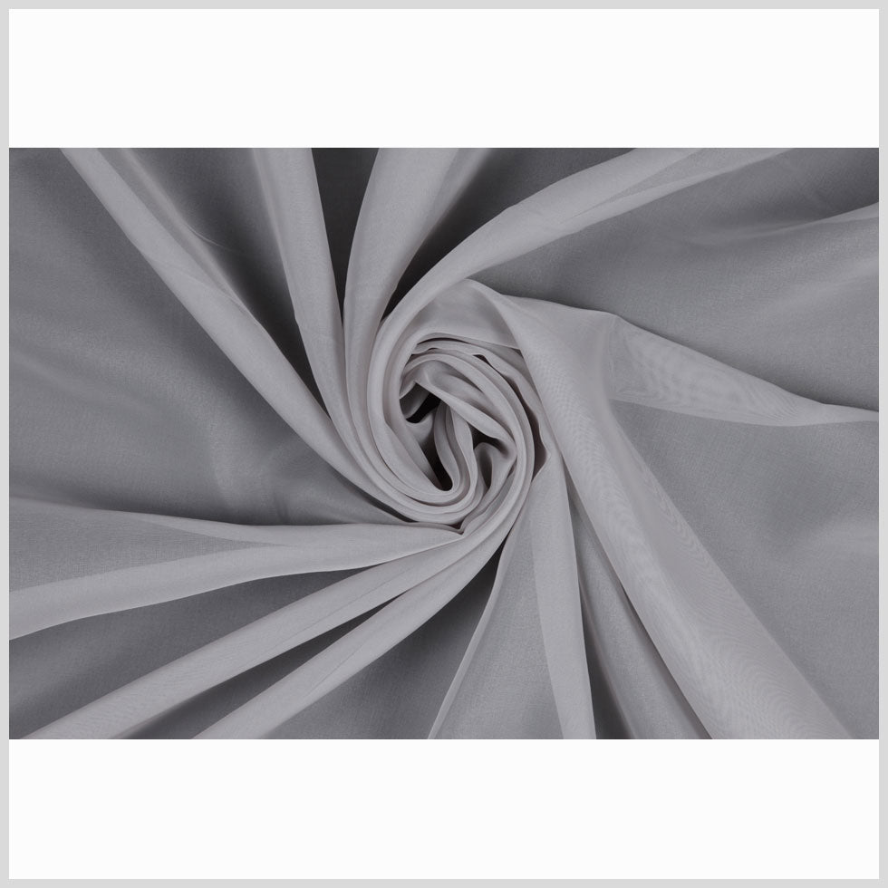 Silver Sheer Voile Full