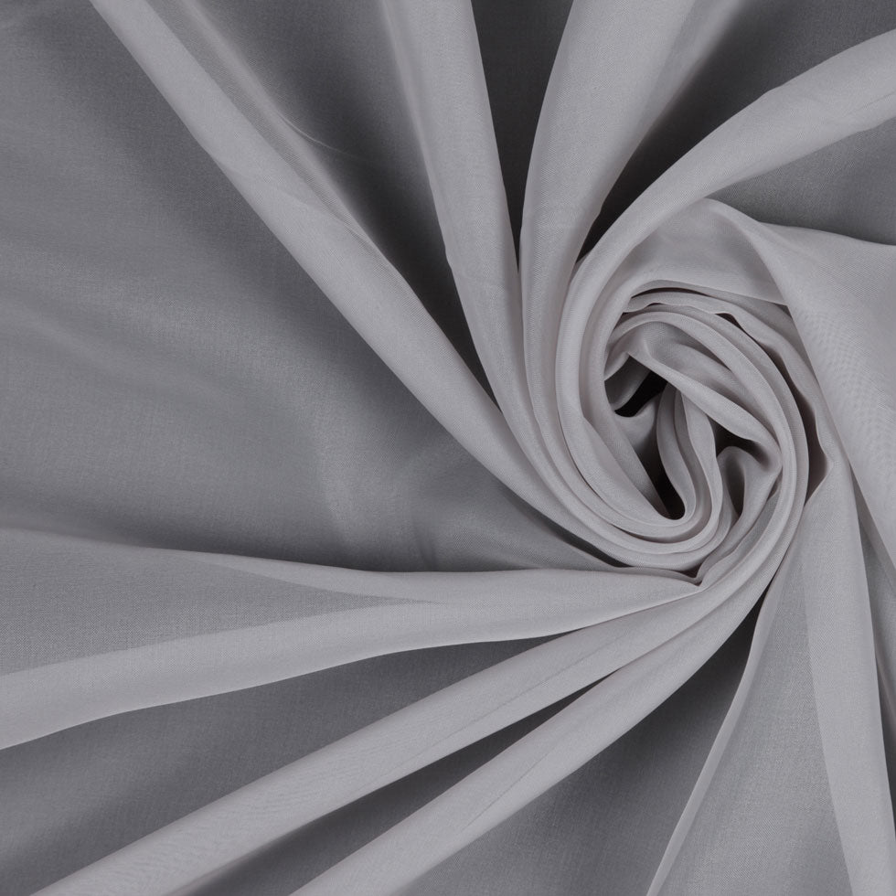 Silver Sheer Voile