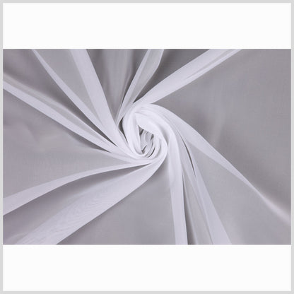 White Sheer Voile Full
