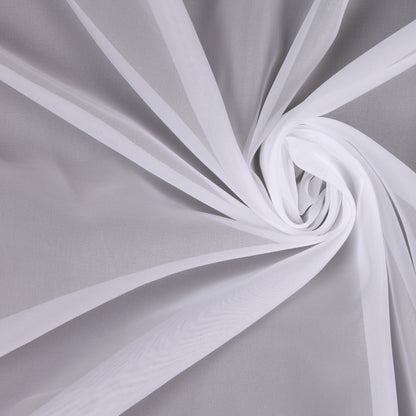 White Sheer Voile