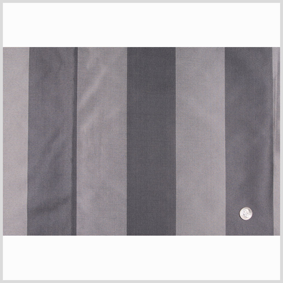 Charcoal Stripes Woven Full