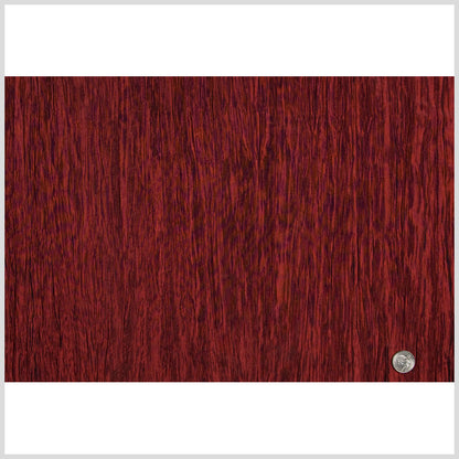 Garnet Crinkled Taffeta