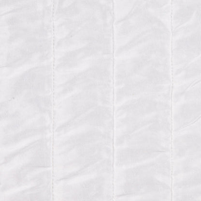 White Solid Taffeta Detail