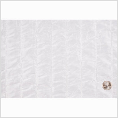 White Solid Taffeta Full