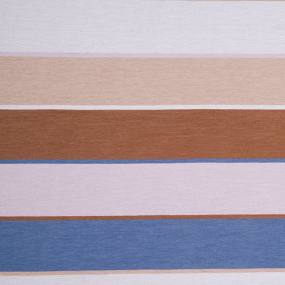 Natural/Beige/Bluestone/Brown Stripes Velvet
