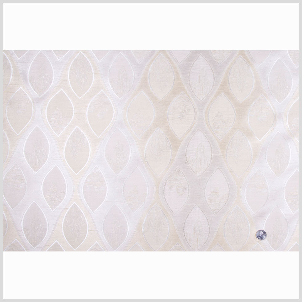 Cream Geometric Woven Full