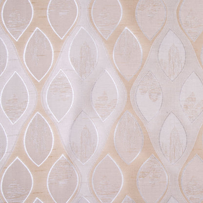 Soft Gold Geometric Woven