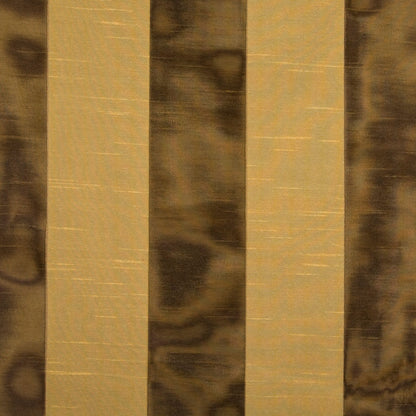 Chocolate/Antique Gold Stripes Woven
