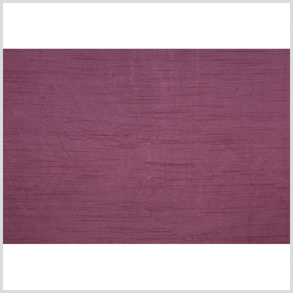 Plum Solid Shantung   /Dupioni Full