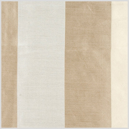 Soft Gold/Antique Gold/Silver Stripes Woven Full