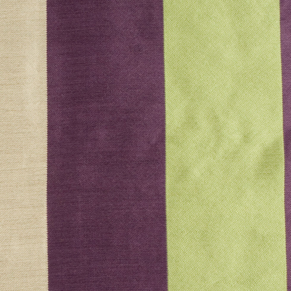 Plum/Kiwi/Soft Gold Stripes Woven Detail