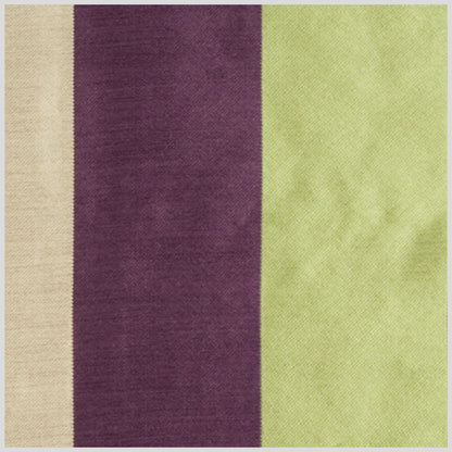 Plum/Kiwi/Soft Gold Stripes Woven Full