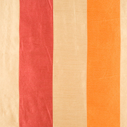 Cranberry/Pumpkin/Antique Gold Stripes Woven