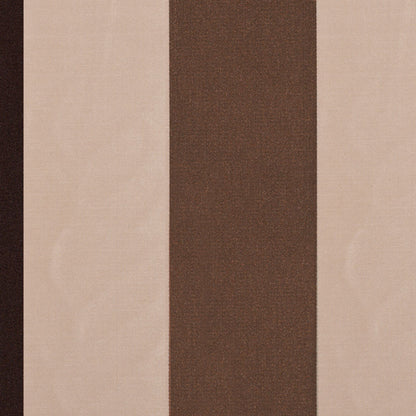 Chocolate/Beige/Antique Gold Stripes Woven