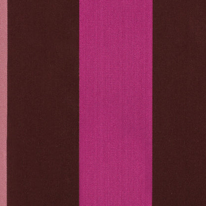 Chocolate/Magenta/Kiwi Stripes Woven