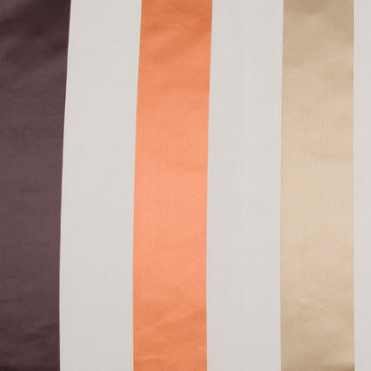 Cappuccino/Terracotta/Chocolate Stripes Woven