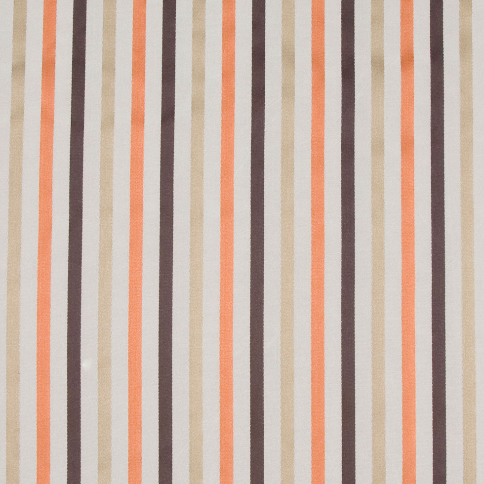 Cappuccino/Terracotta/Chocolate Stripes Woven Detail