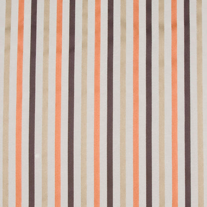 Cappuccino/Terracotta/Chocolate Stripes Woven Detail